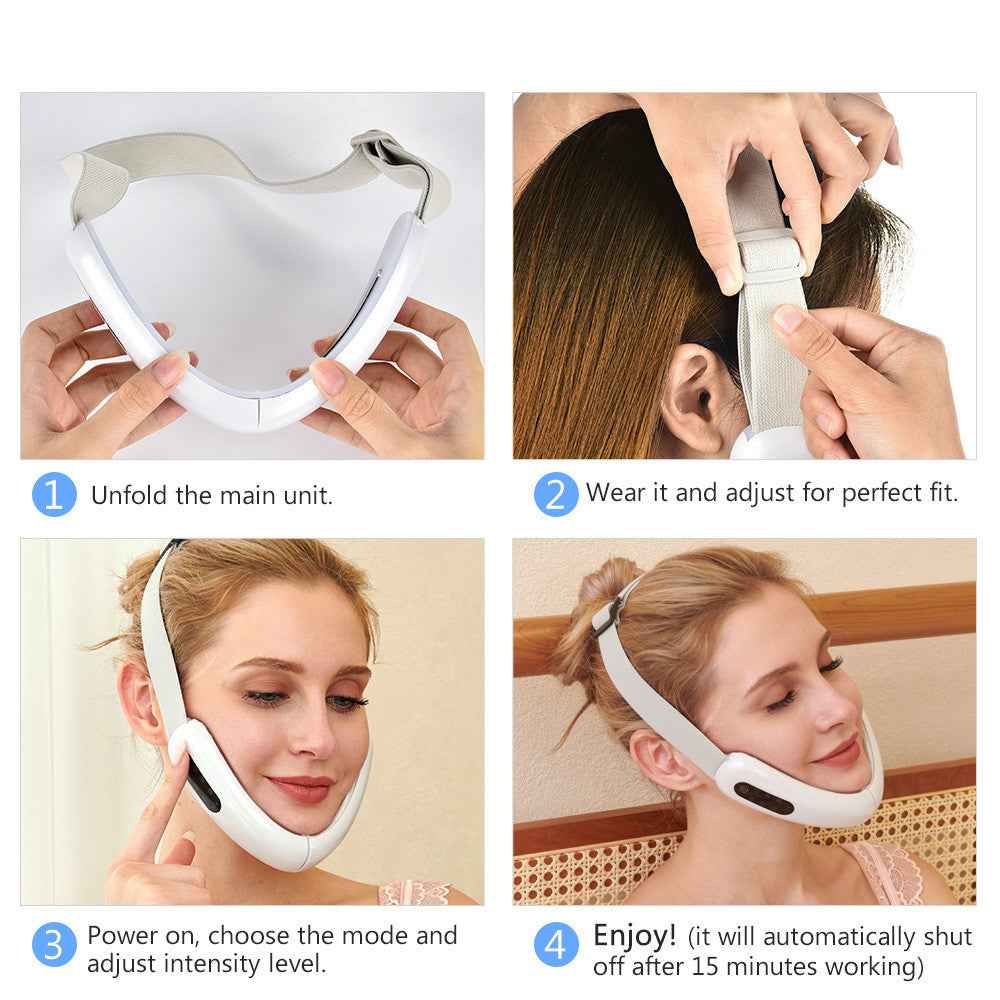 Microcurrent Facial Lifting Massager for Youthful Skin