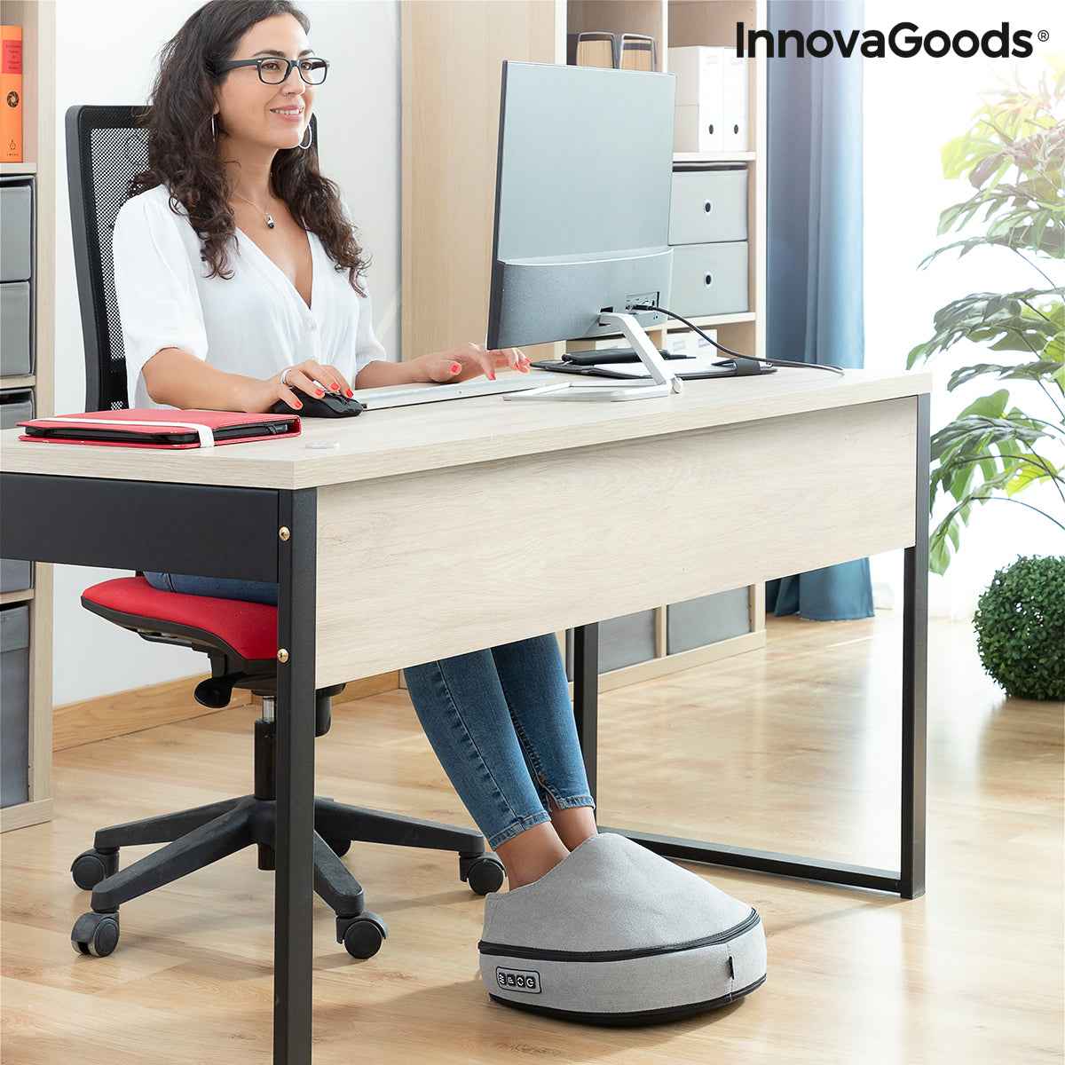 2-in-1 Shiatsu Massager with Heat by Futsa InnovaGoods