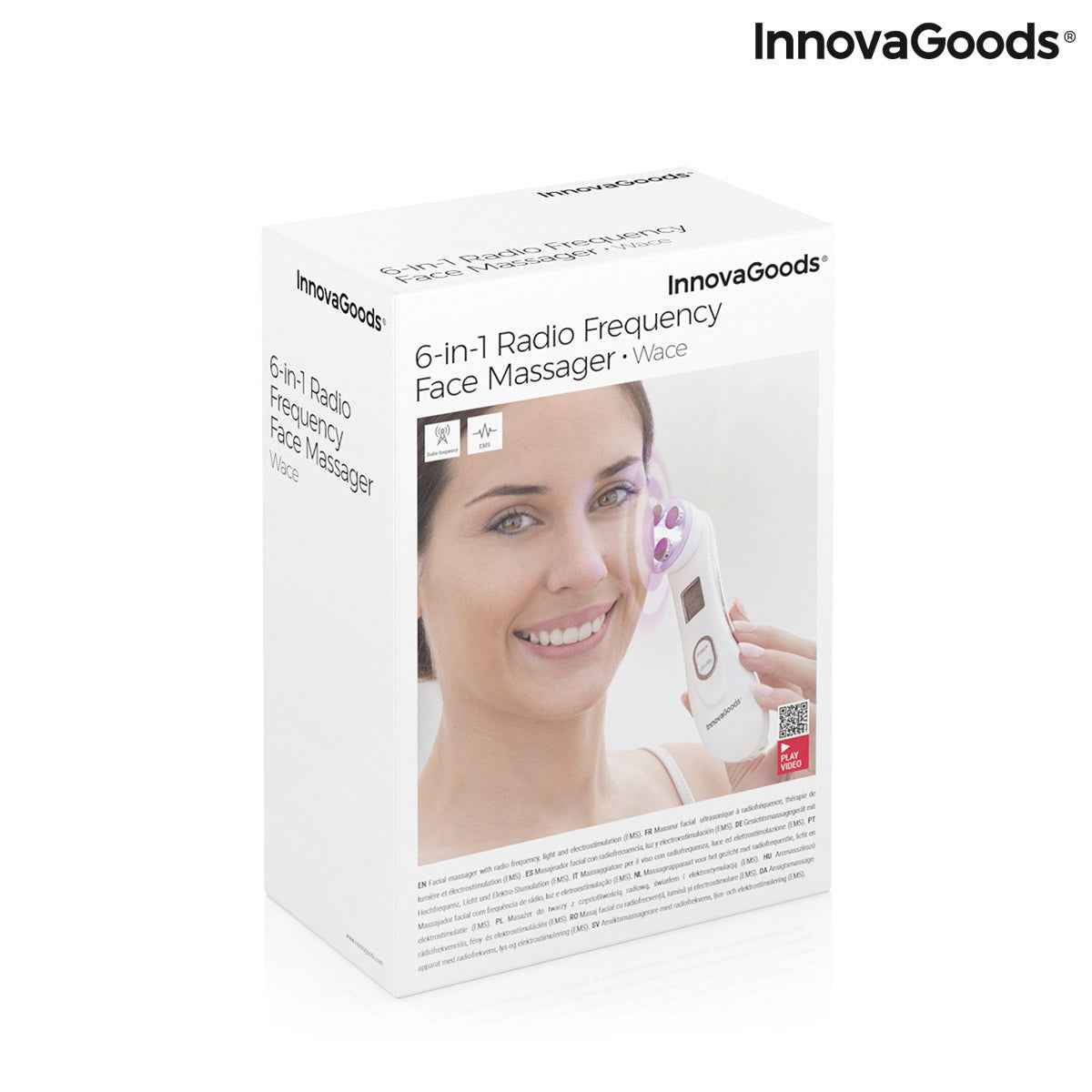Facial Massager with Radiofrequency, Phototherapy and