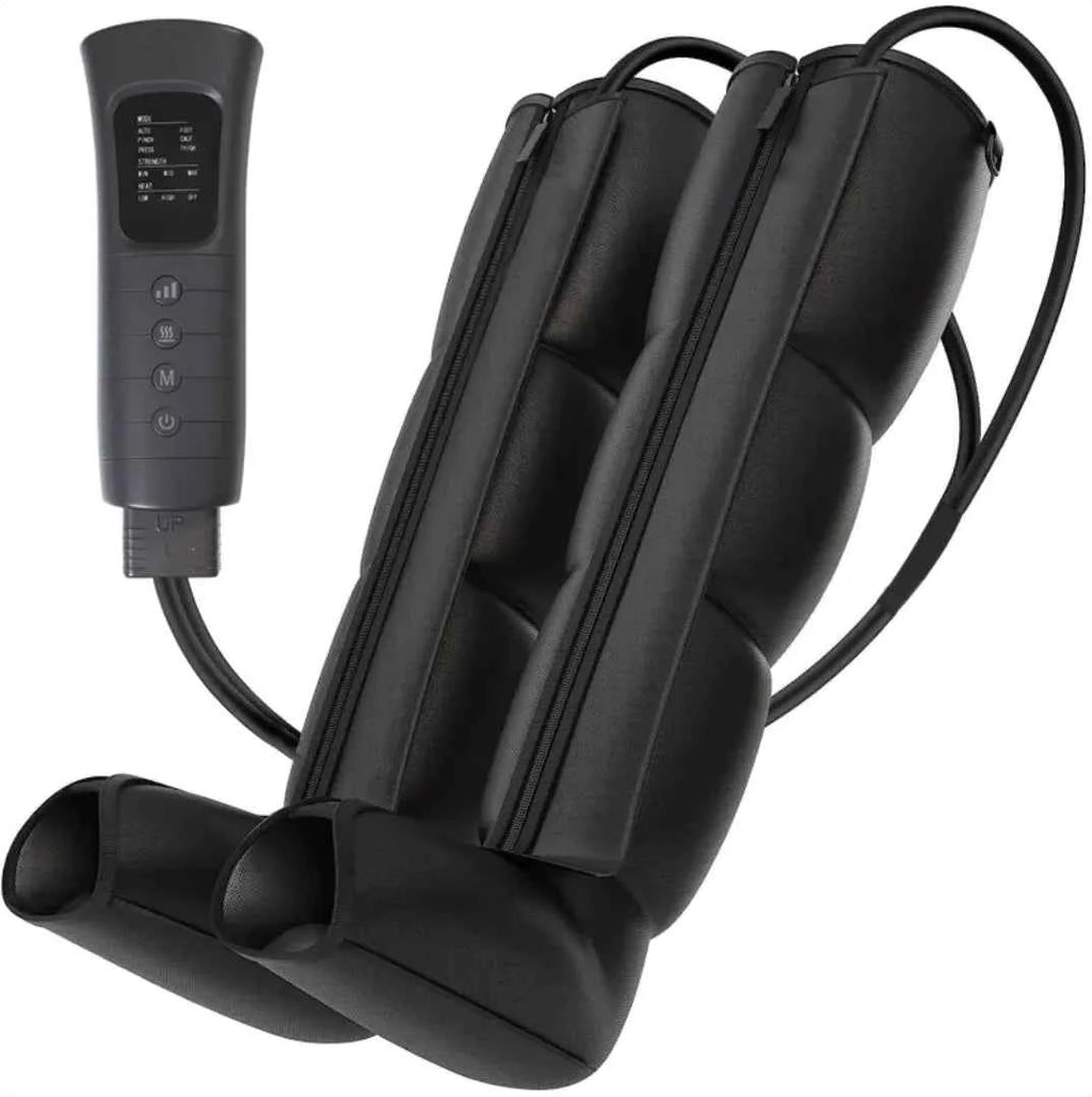 Meridian Beauty Massager for Radiant Skin and Relaxation - Featuring Airwave Leg Massager - MassageKraft