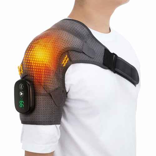 Heating Massage Shoulder Brace Support for Arthritis and Injury Relief