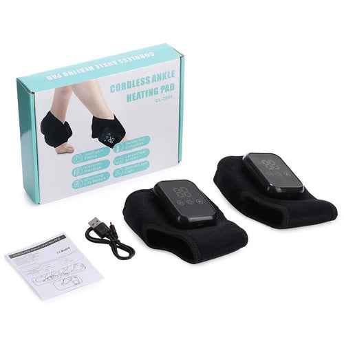 Foot Heat Massager Hot Compresses Vibration Massager Ankle Protection