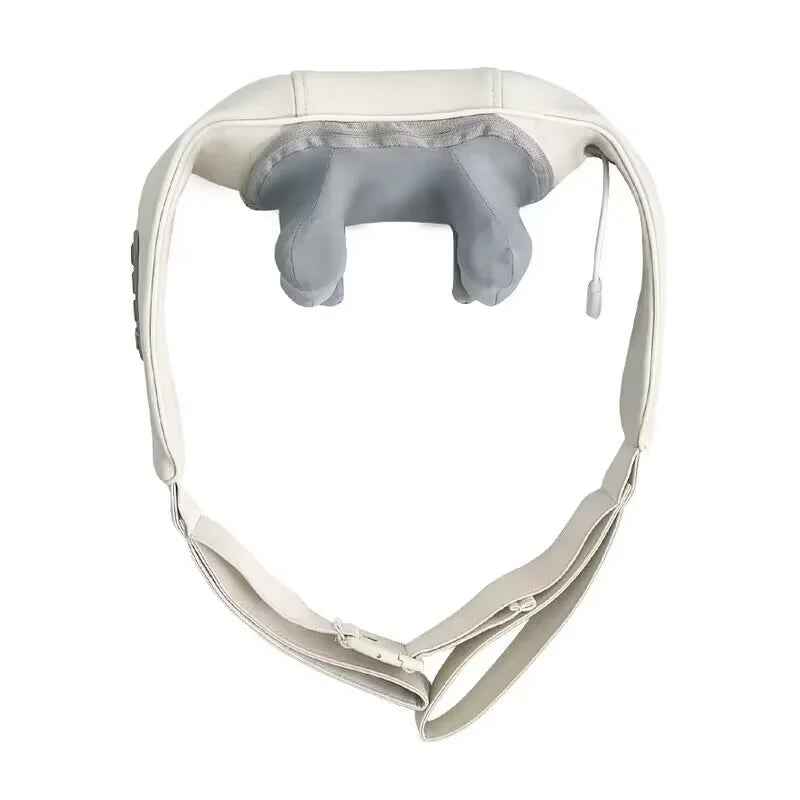 Shiatsu 5D Neck and Back Massager Shawl with Chiropractic Kneading功能