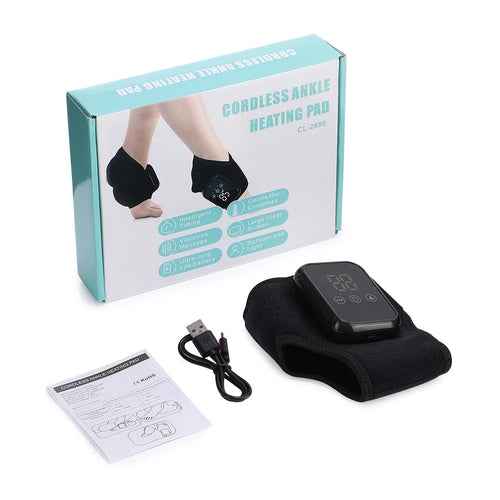 Foot Heat Massager Hot Compresses Vibration Massager Ankle Protection