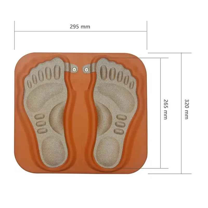 Smart Rechargeable 3D EMS Foot Massage Pad Pulse Relieve Pain Relax