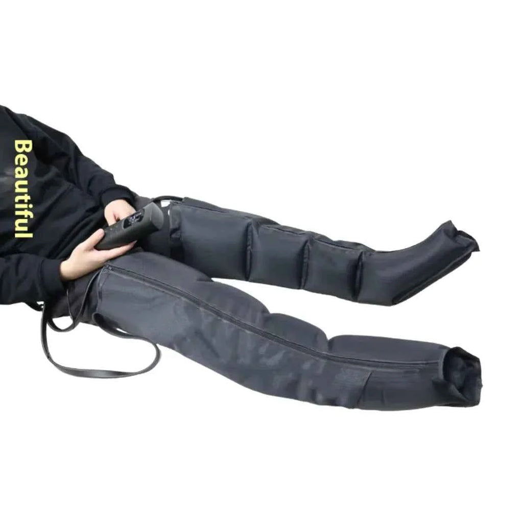 Meridian Beauty Massager for Radiant Skin and Relaxation - Featuring Airwave Leg Massager - MassageKraft