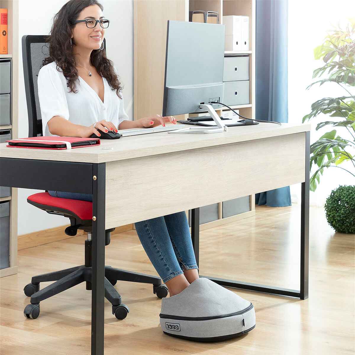 2-in-1 Shiatsu Massager with Heat by Futsa InnovaGoods