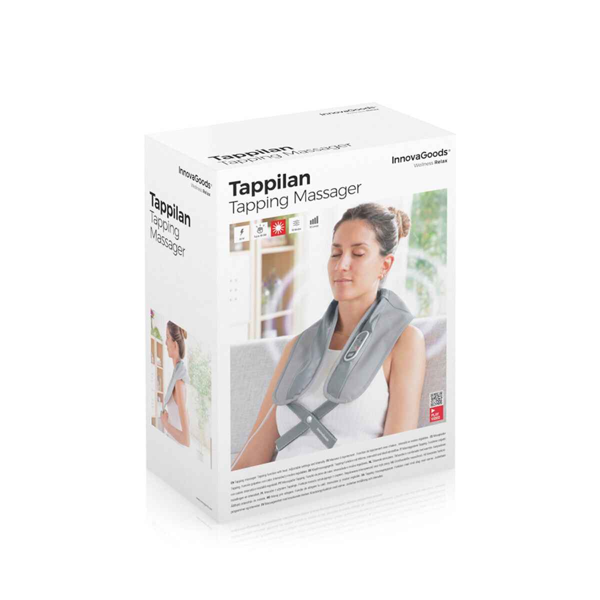 Electric Heated Massager Tappilan by InnovaGoods: Tapping and Percussive Relief