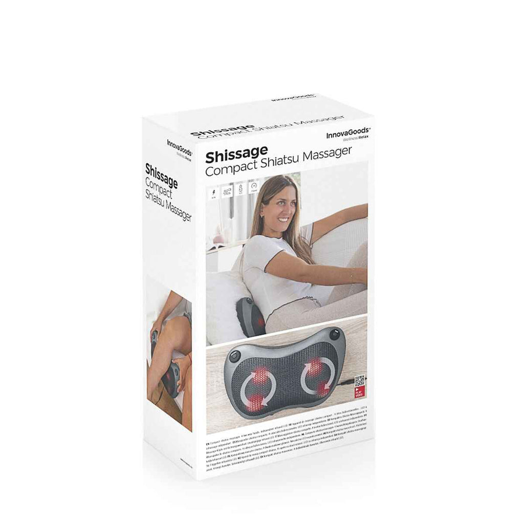 Compact Shiatsu Massager Shissage InnovaGoods - MassageKraft