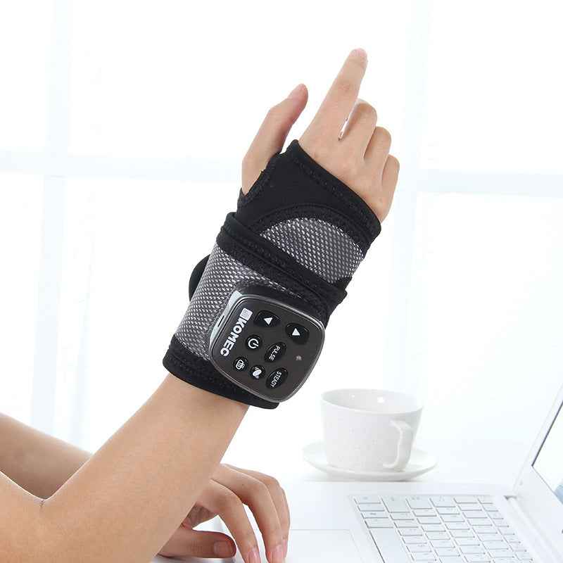 Wireless Vibration Physical Therapy Heating Wrist Massager for Ultimate Comfort