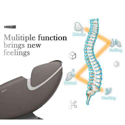 Massage Chair Recliner with Zero Gravity and Bluetooth Speaker for Ultimate Relaxation