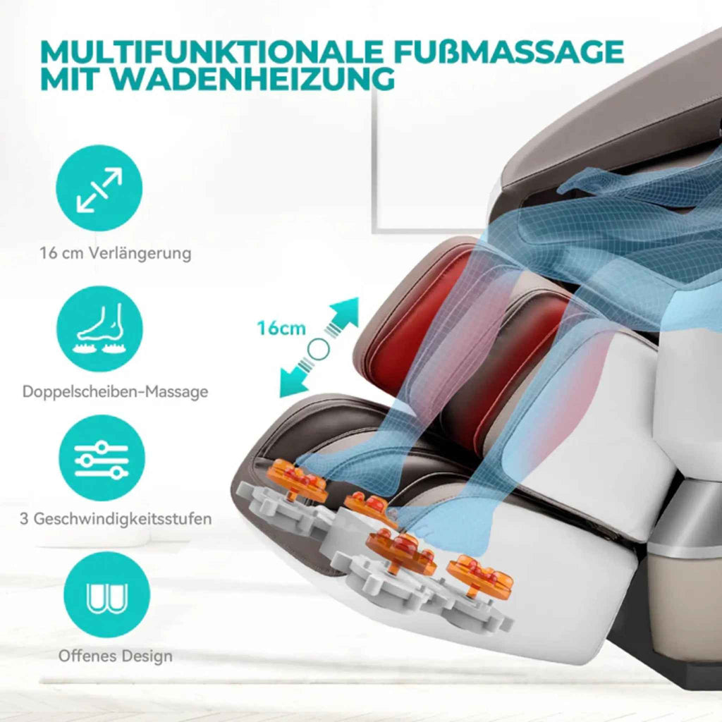 Naipo P50 Massage Chair - Tai Chi Flow Technology - MassageKraft